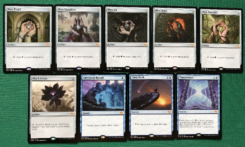Power Nine Vintage Masters (9 carte totali) Vintage Masters